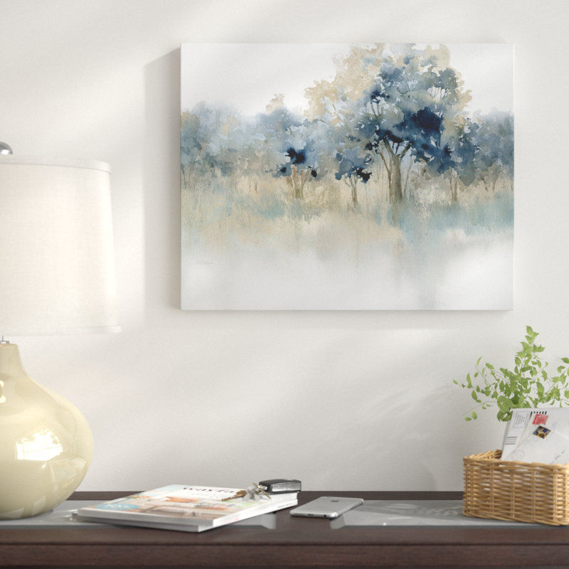 Winston Porter 'Waters Edge II' Oil Painting Print on Wrapped Canvas